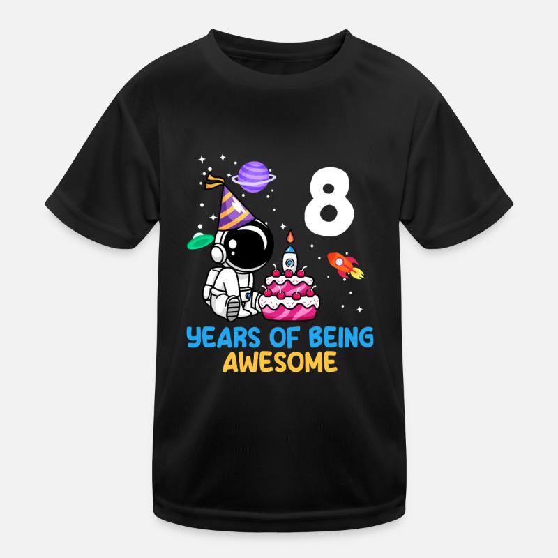 8 ans de génialité T-shirt sport Enfant