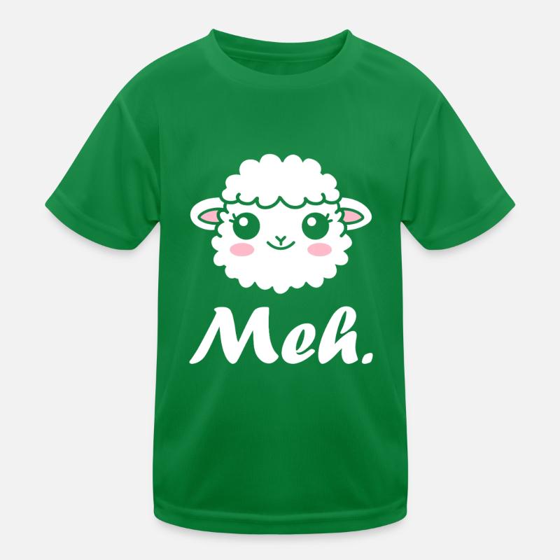 Schaf Kinder Funktions-T-Shirt