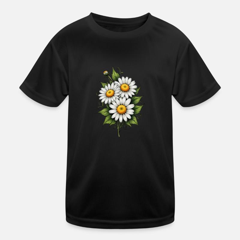 Daisy Bloom Trio Kinder Funktions-T-Shirt