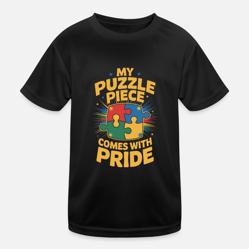 Autism siblings Kids Functional T-Shirt