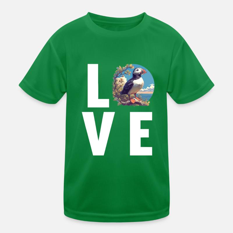 Puffin Kids Functional T-Shirt