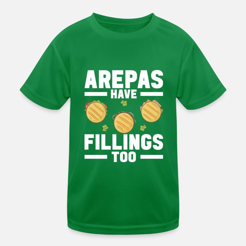 Venezolanische Arepas Kinder Funktions-T-Shirt