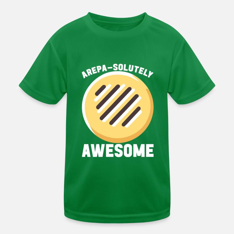 Venezuelan Arepas Kids Functional T-Shirt