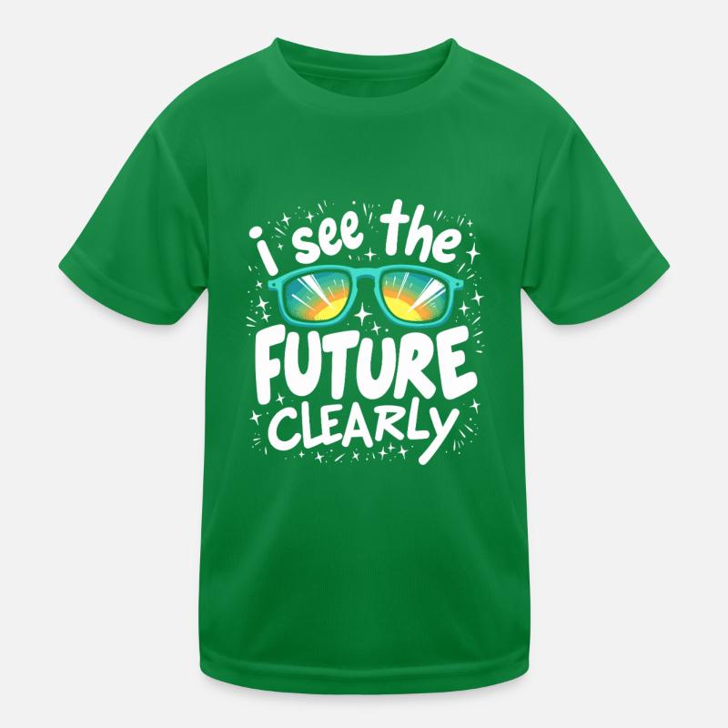 Stylish Specifications Children's Glasses Pride Kids Functional T-Shirt