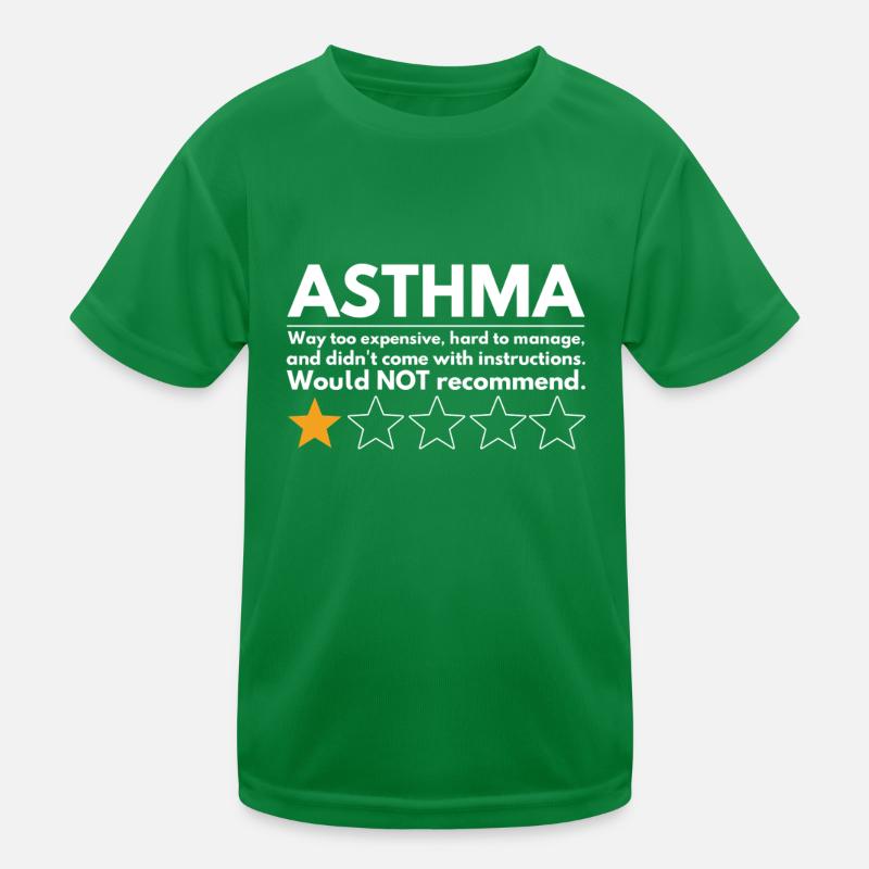 L’éducation sur l’asthme : coûteuse, difficile à gérer T-shirt sport Enfant