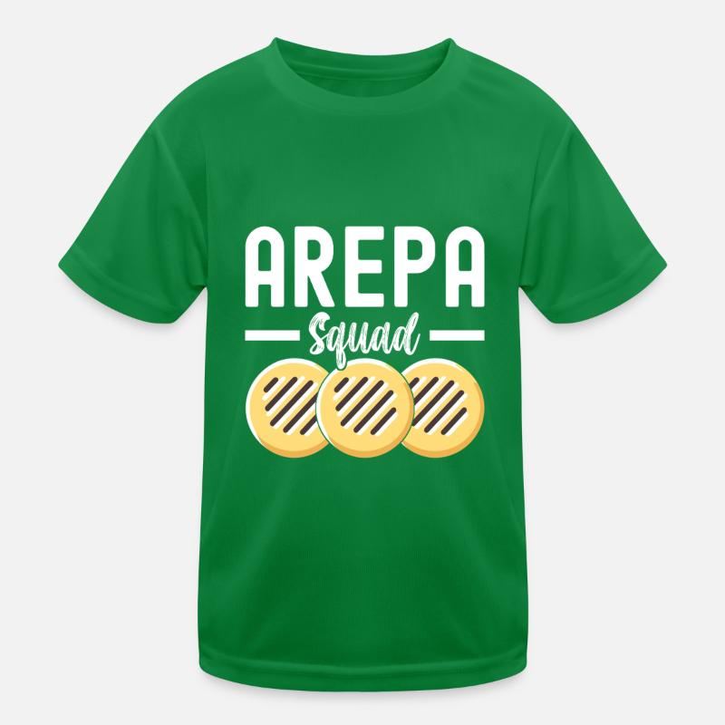 Venezolanische Arepas Kinder Funktions-T-Shirt