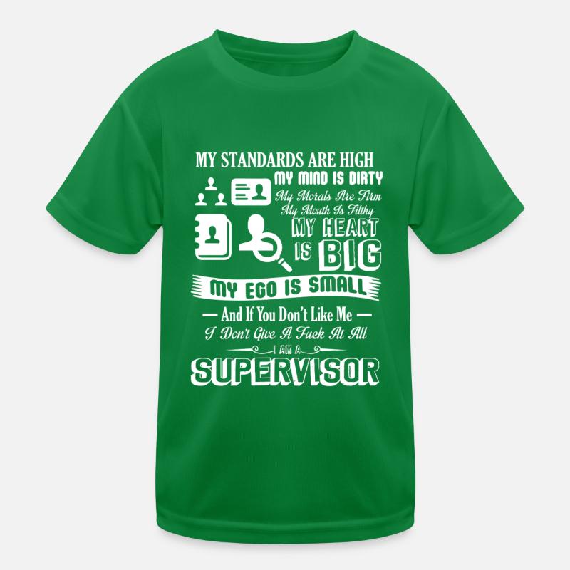 Supervisor I Am A Supervisor Kids Functional T-Shirt
