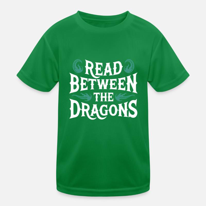 Fantasy Book Reader Magical Story Lover Kids Functional T-Shirt