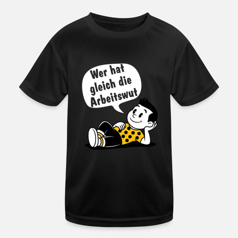 Who has the workaholism Kids Functional T-Shirt