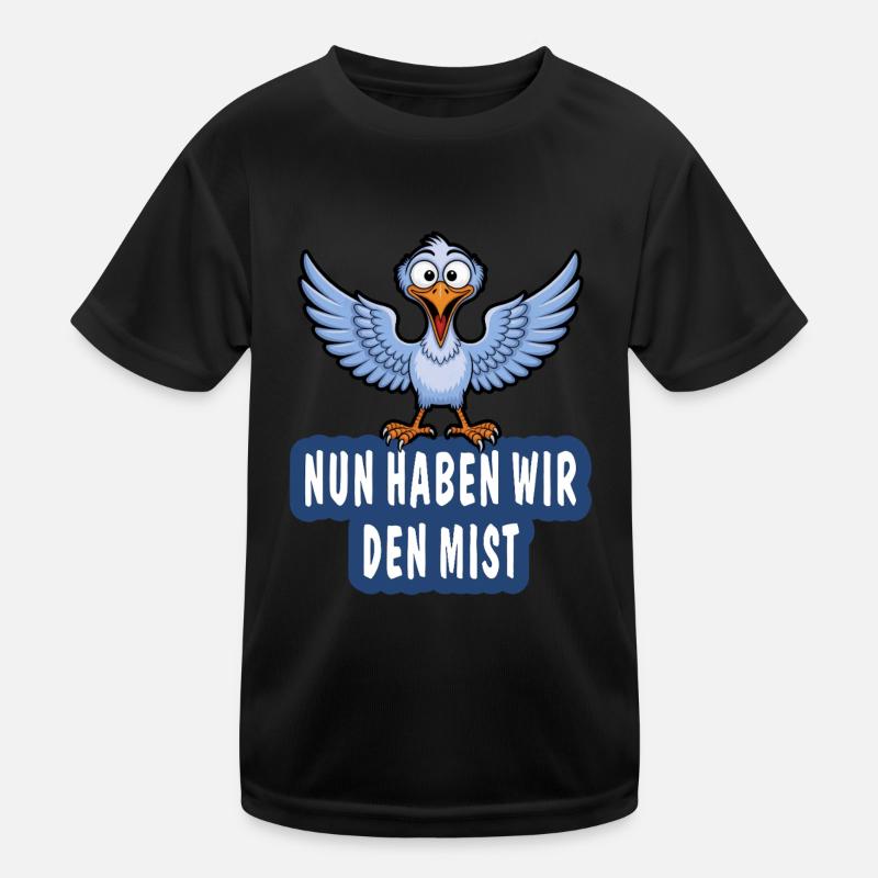 NOW WE HAVE THE CRAP Kids Functional T-Shirt