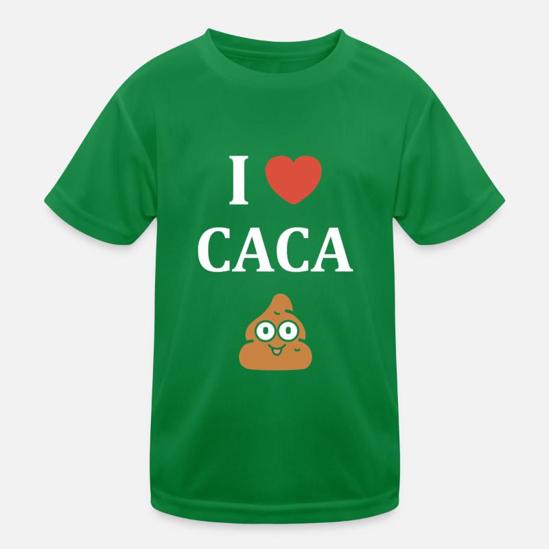 caca T-shirt sport Enfant