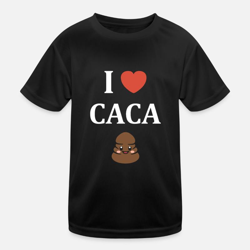 caca T-shirt sport Enfant