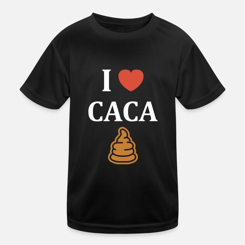 caca T-shirt sport Enfant