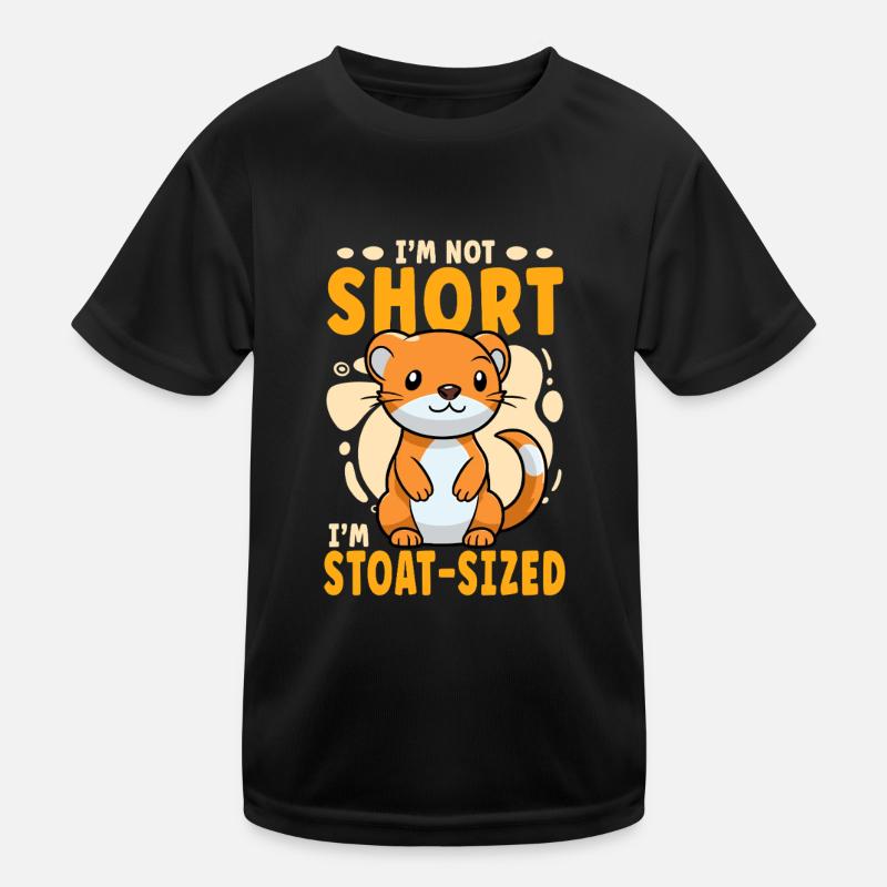 Je ne suis pas petit, je suis grand comme une hermine T-shirt sport Enfant