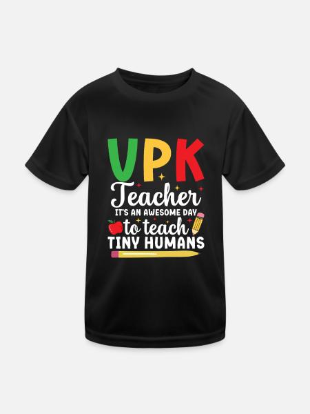 Vpk -lehrer Es Ist Ein Großartiger Tag, Um Mit - Kinder Funktions-T-Shirt - Schwarz