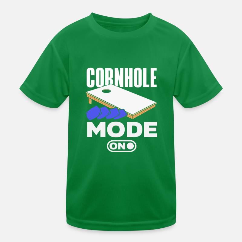 Cornhole Player Mode On Switch Kids Functional T-Shirt