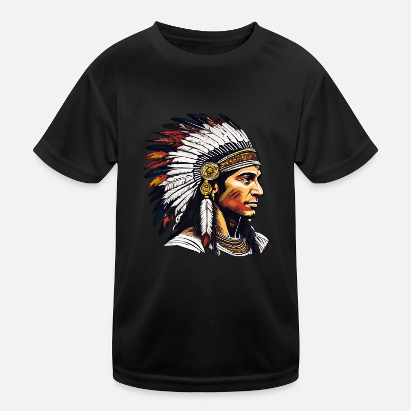 INDIAN Kids Functional T-Shirt