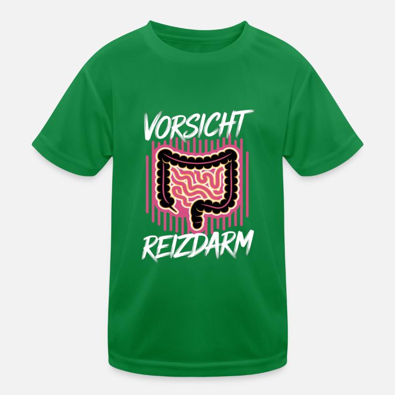 Beware irritable bowel humor digestion Kids Functional T-Shirt