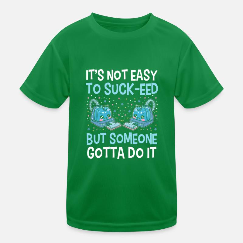 Cleaning Lover Cleaner Kids Functional T-Shirt