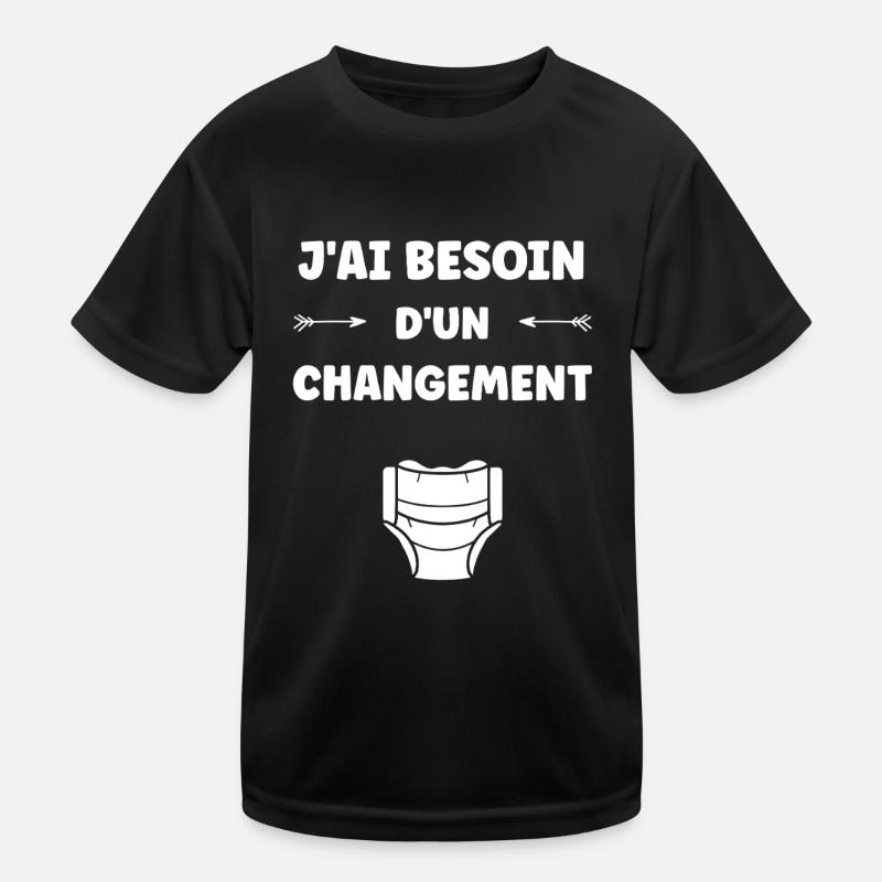 Couches T-shirt sport Enfant