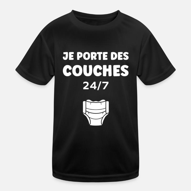 Couches T-shirt sport Enfant