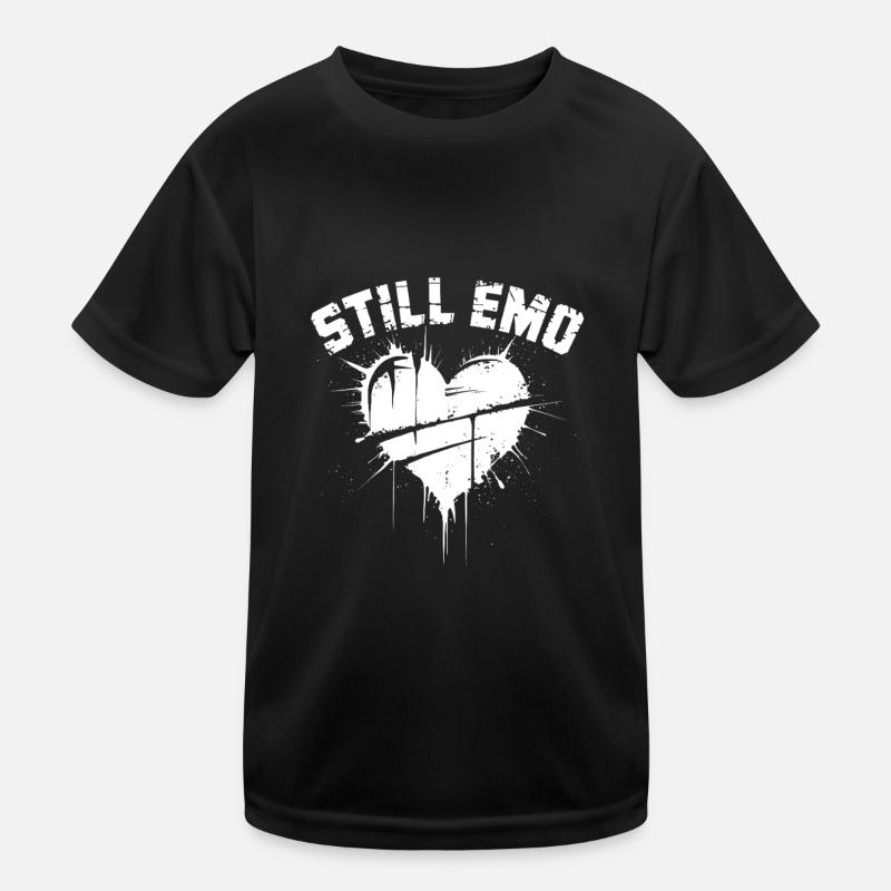 Still Emo! Emo Goth Alternative Kinder Funktions-T-Shirt
