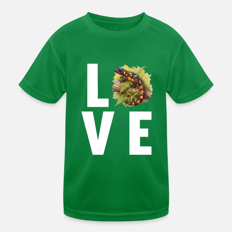 Salamanders Salamander Kids Functional T-Shirt