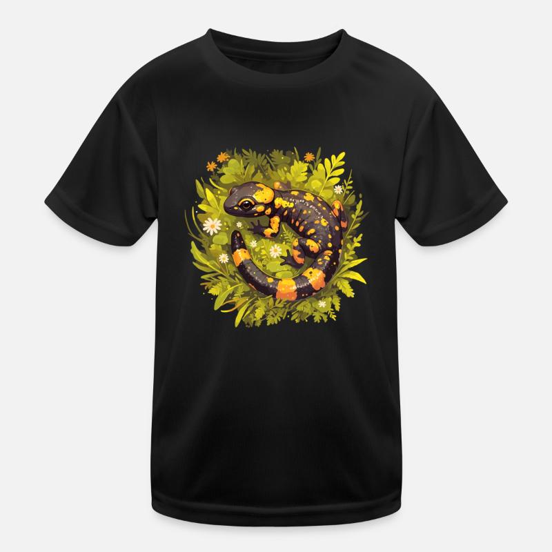 Salamanders Salamander Kids Functional T-Shirt