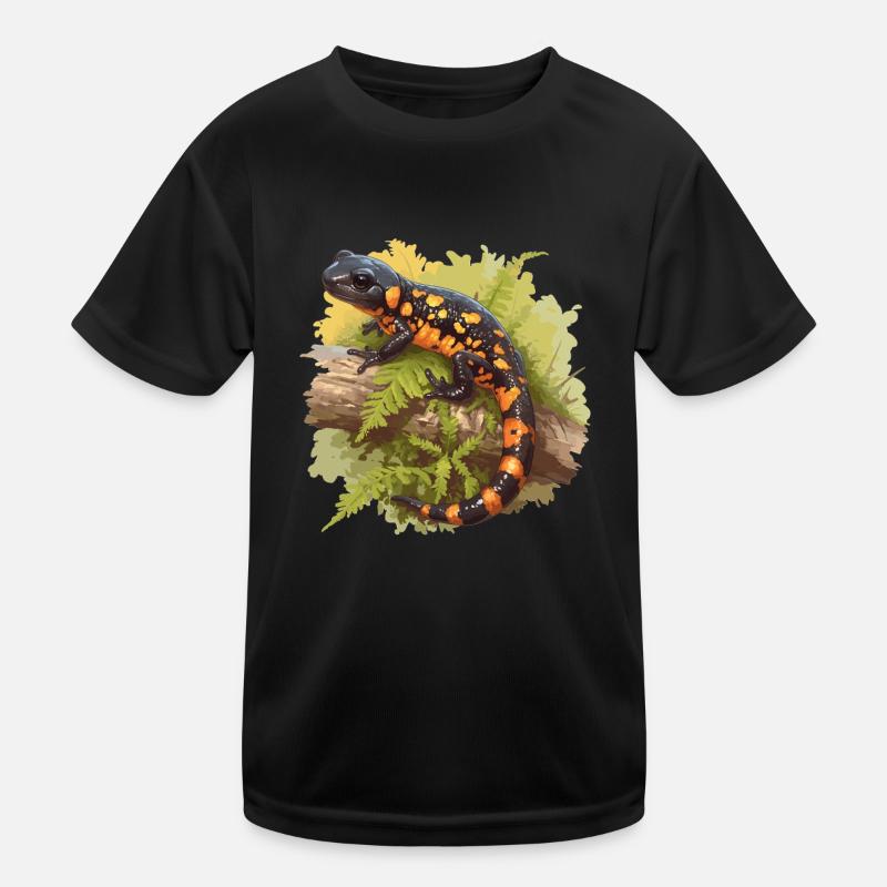 Salamanders Salamander Kids Functional T-Shirt