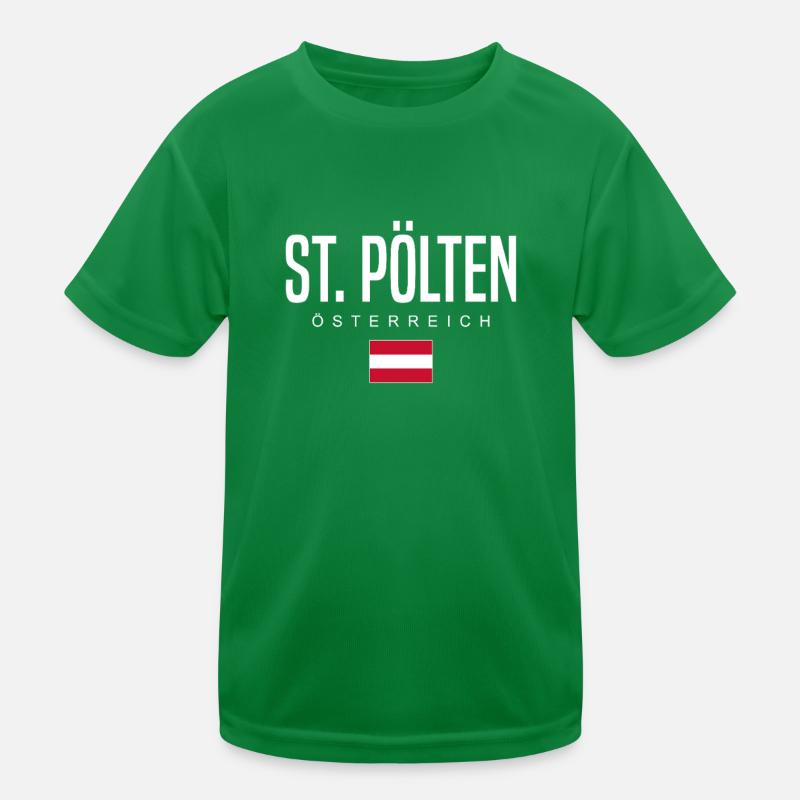 Sankt Pölten, Austria Kids Functional T-Shirt