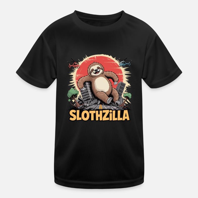 Slothzilla – Destruction au ralenti T-shirt sport Enfant