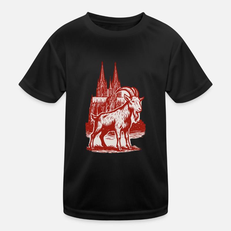 Köln Geissbock Kinder Funktions-T-Shirt