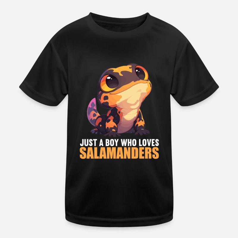 Salamanders Salamander Kids Functional T-Shirt