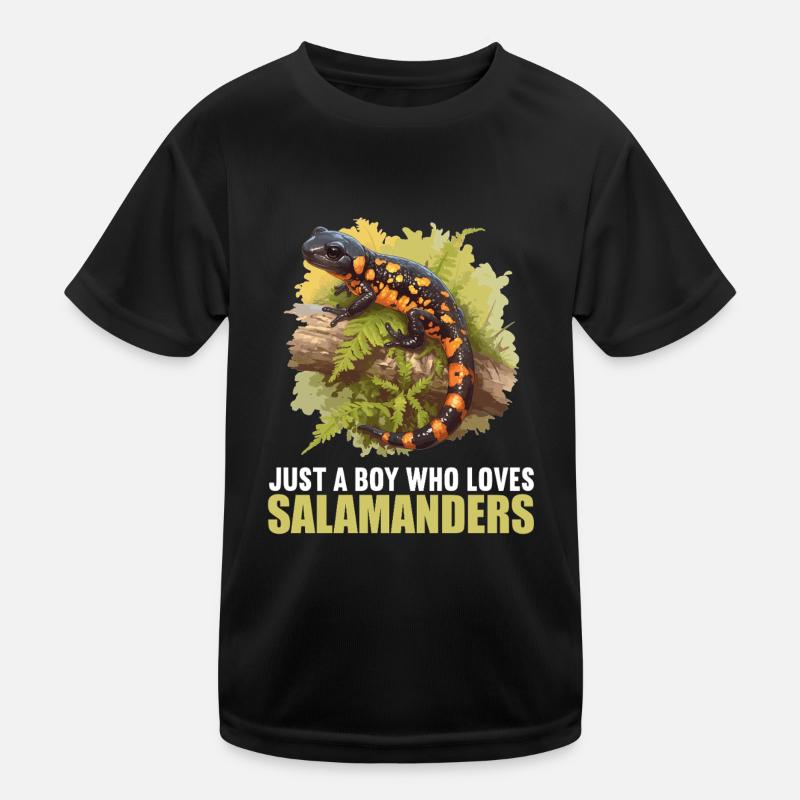 Salamanders Salamander Kids Functional T-Shirt