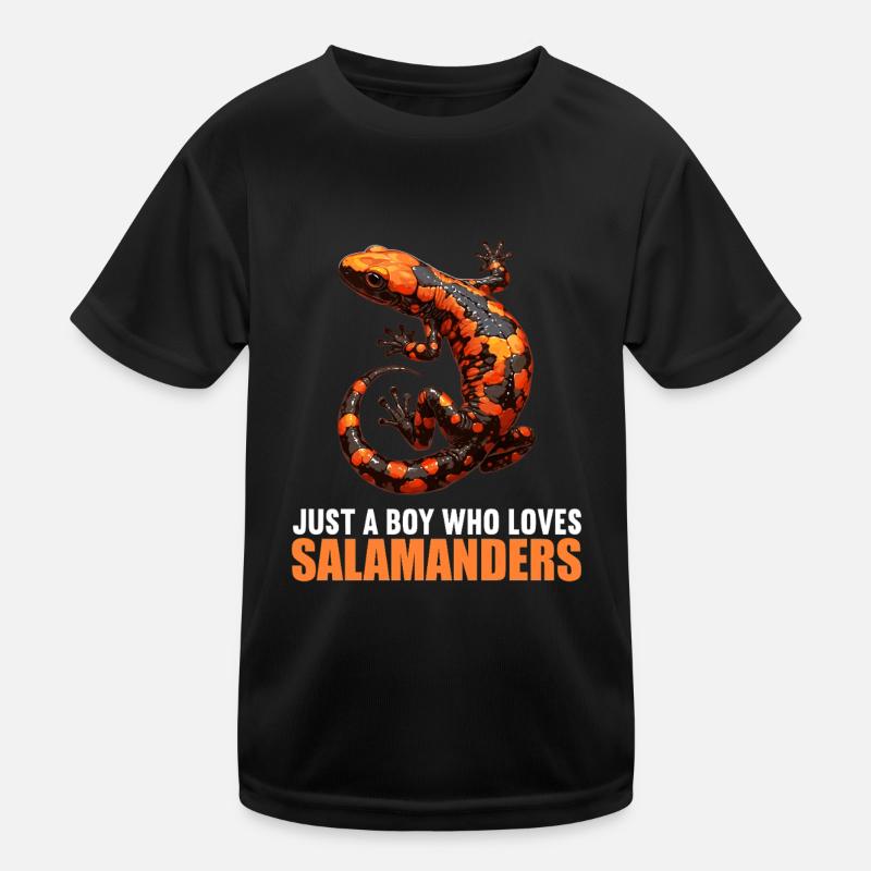 Salamanders Salamander Kids Functional T-Shirt