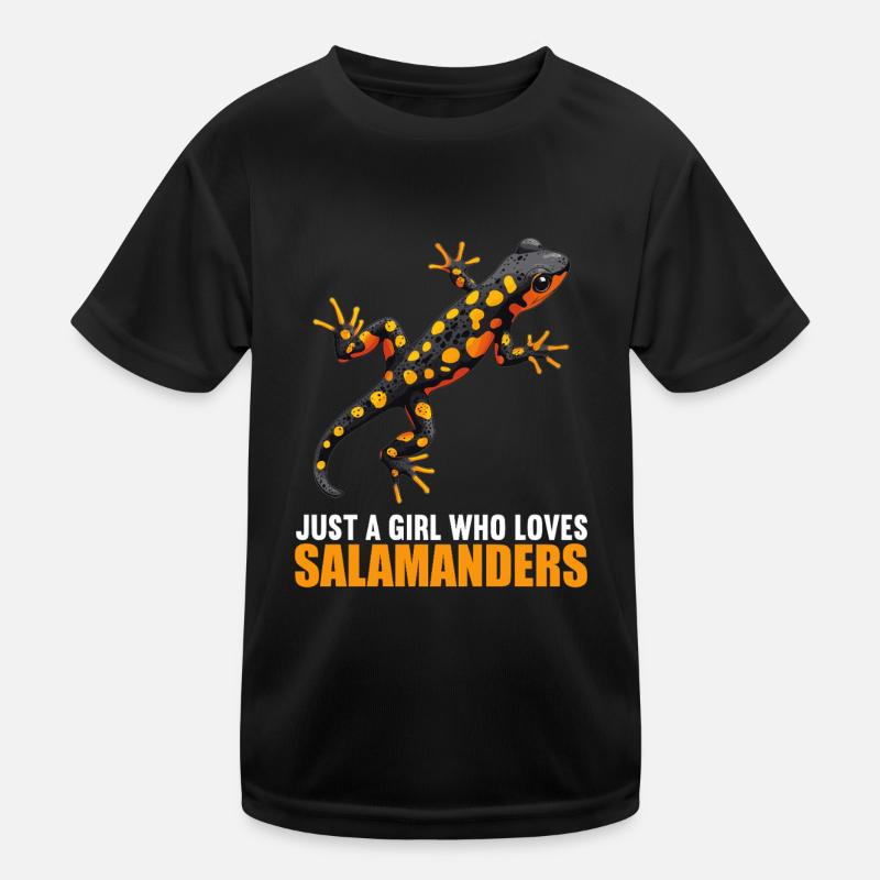 Salamanders Salamander Kids Functional T-Shirt