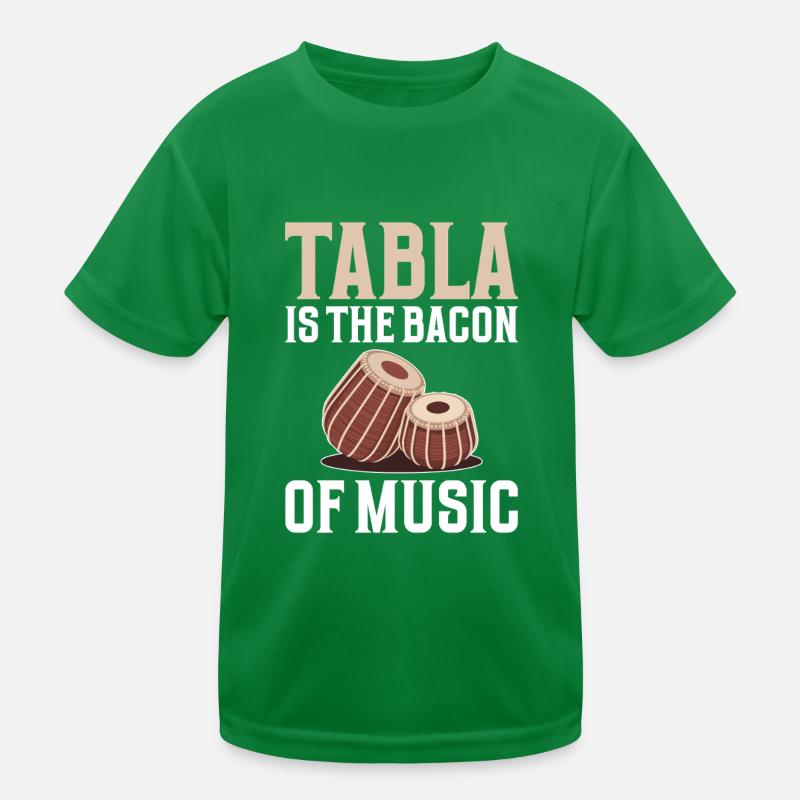 Tabla Ist Der Speck Der Musik Kinder Funktions-T-Shirt