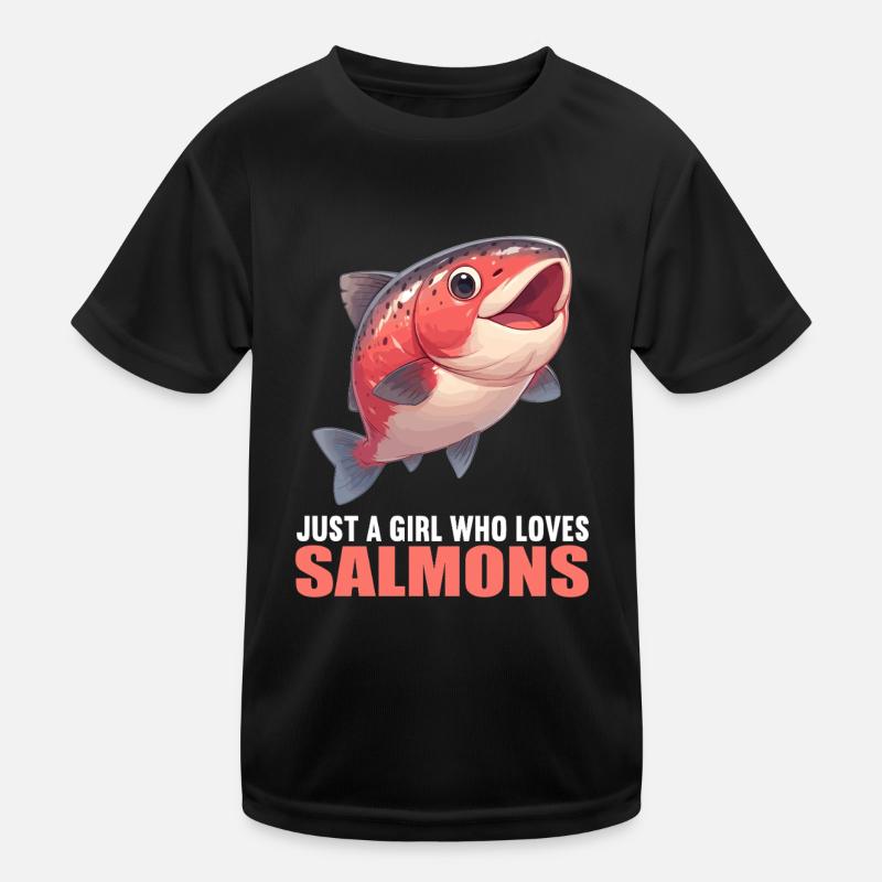 Saumon Saumon T-shirt sport Enfant