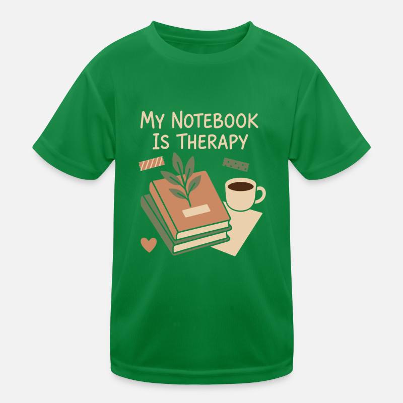 Journaling Aesthetic Creative Planner Life Writing Kids Functional T-Shirt