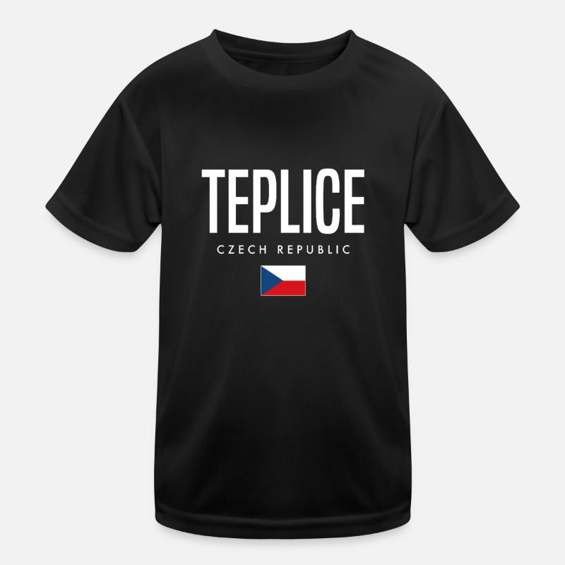 Teplice Tschechien Kinder Funktions-T-Shirt