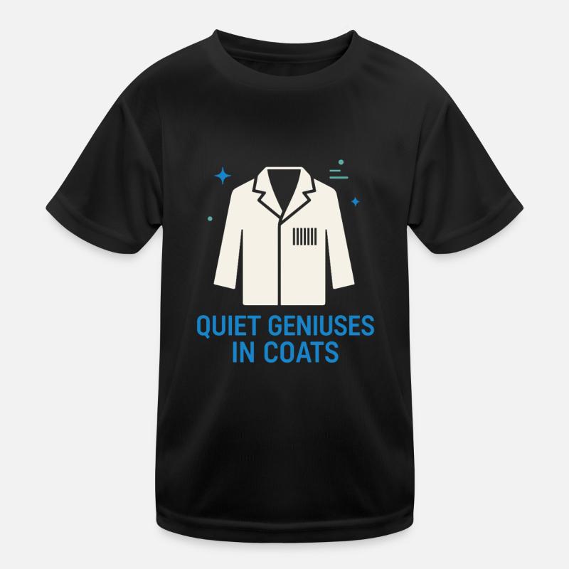 Clinical Lab Tech Diagnostic Science Data Nerd Kinder Funktions-T-Shirt