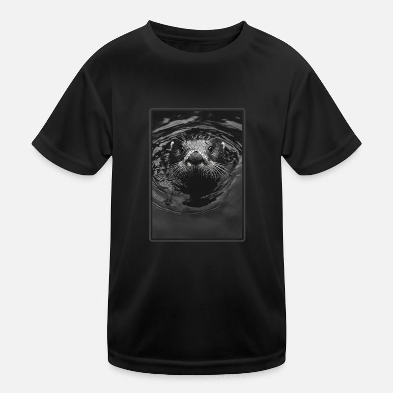 Seeotter Kinder Funktions-T-Shirt