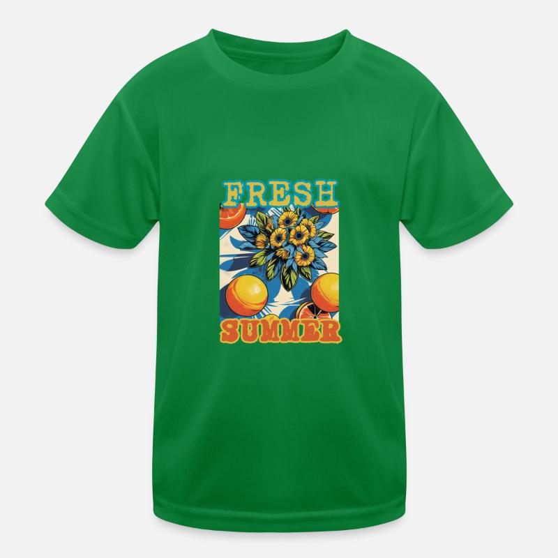 summer Kids Functional T-Shirt