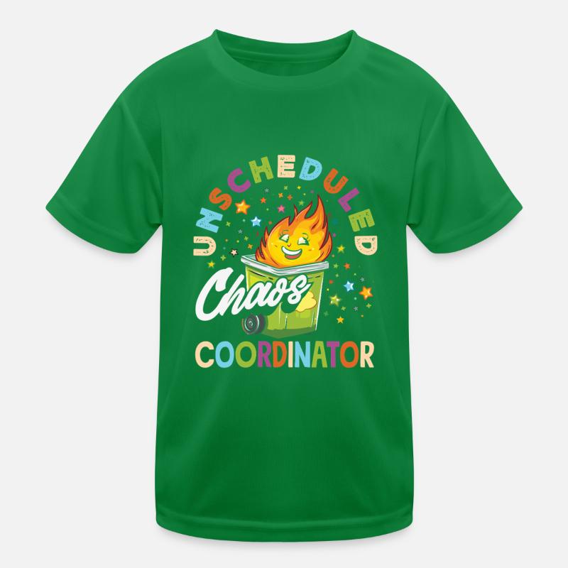 Müllcontainer Fire Response Team Leader Kinder Funktions-T-Shirt