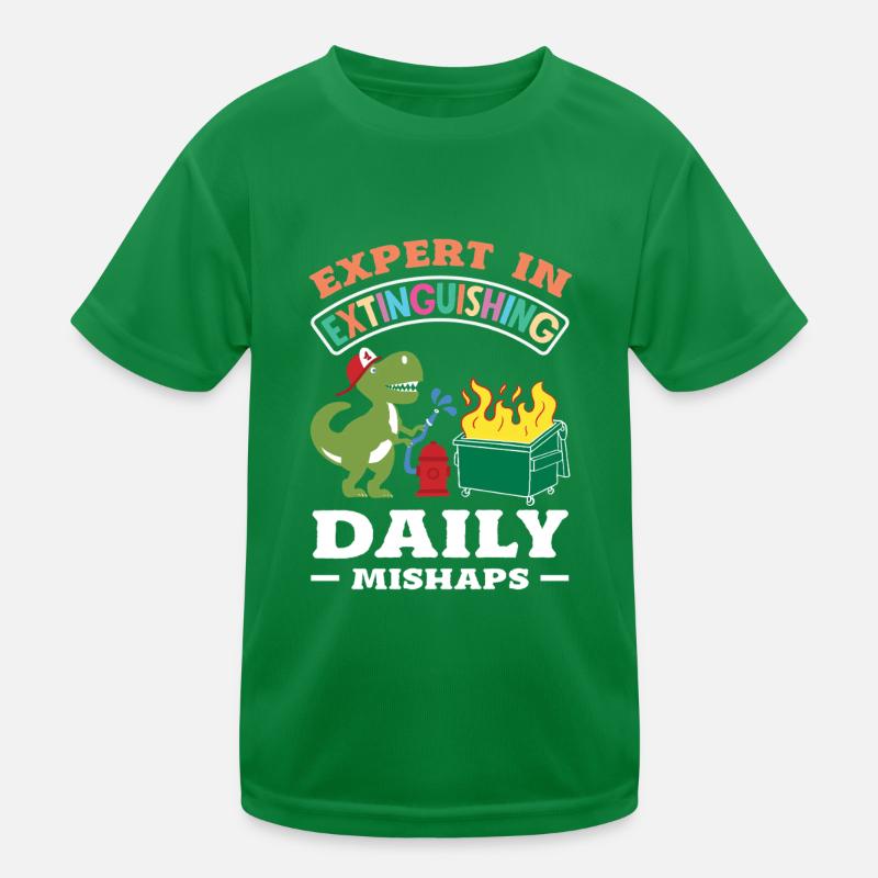 Müllcontainer Fire Response Team Leader Kinder Funktions-T-Shirt