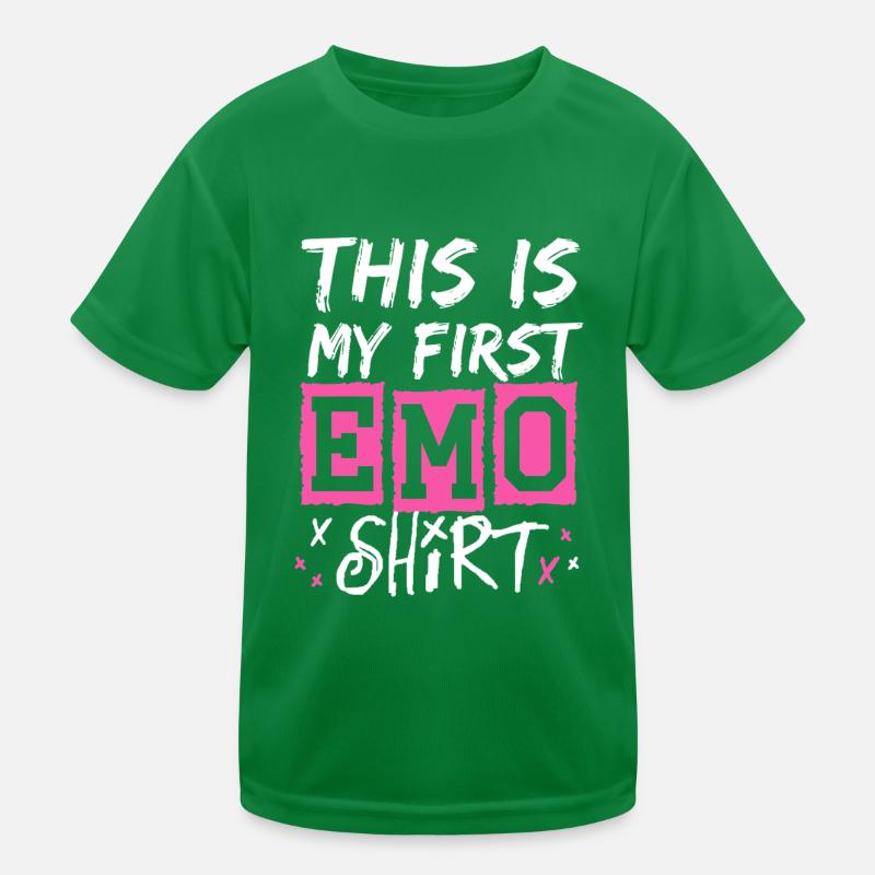 My first Emo Shirt - Emo Baby Kids Functional T-Shirt