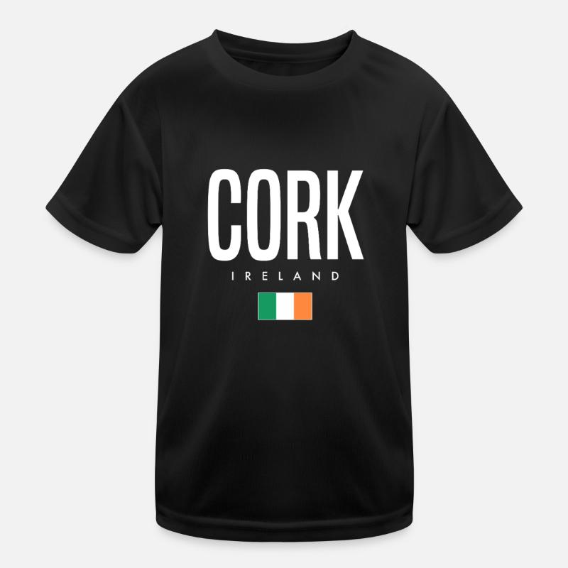 Cork Ireland Kids Functional T-Shirt