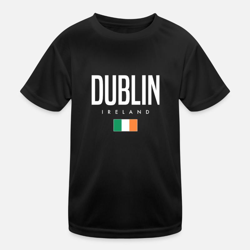 Dublin Irland Kinder Funktions-T-Shirt