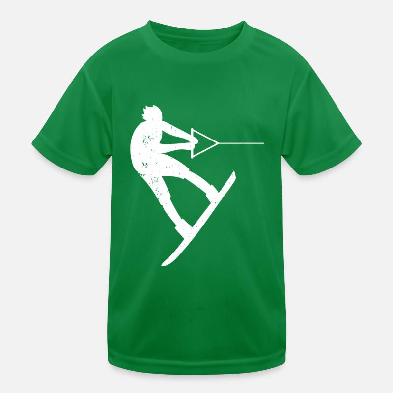 Wakeboarder Wakeboard Wakeboarder Wakesurf T-shirt sport Enfant