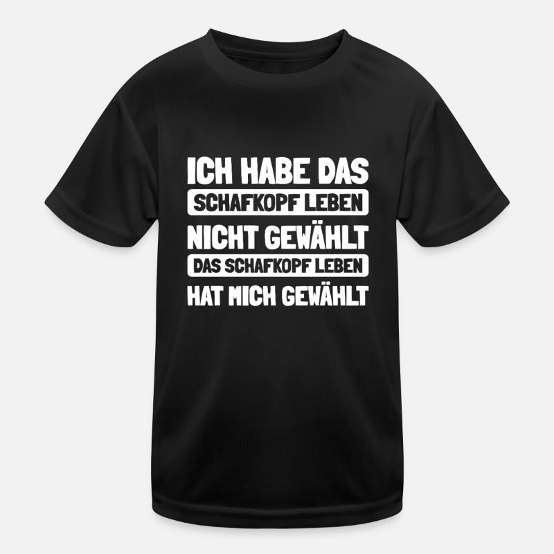 Schafkopf Kinder Funktions-T-Shirt